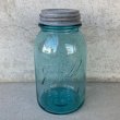 画像1: VINTAGE ANTIQUE BALL MASON JAR ヴィンテージ アンティーク ボール メイソンジャー ガラス瓶 アメリカ / 小物入れ 店舗什器 (4) (1)