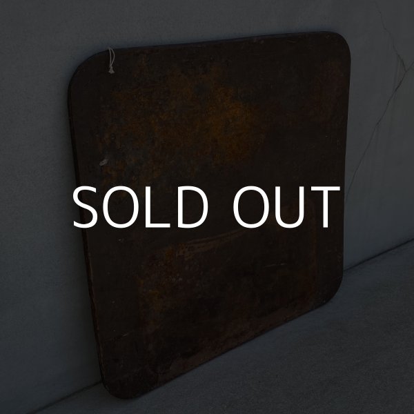 画像2: VINTAGE ANTIQUE WABASH SCREEN DOOR CO. STOVE BORD ヴィンテージ アンティーク ストーブボード ストーブ台 アメリカ / 壁掛け 店舗什器 USA (2)