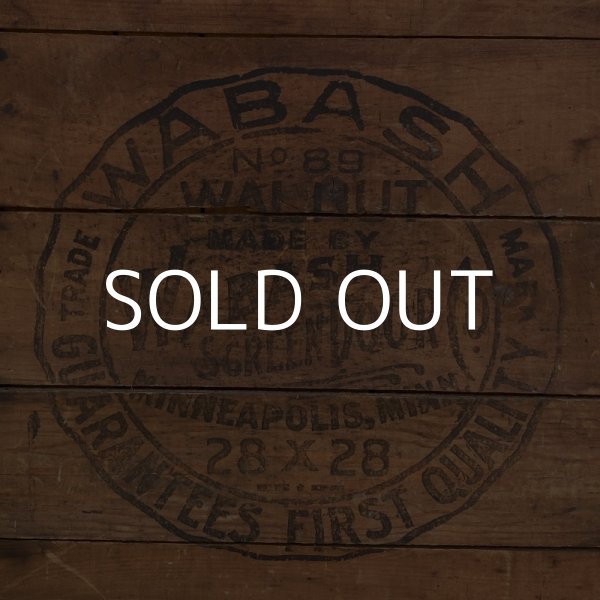 画像3: VINTAGE ANTIQUE WABASH SCREEN DOOR CO. STOVE BORD ヴィンテージ アンティーク ストーブボード ストーブ台 アメリカ / 壁掛け 店舗什器 USA (3)