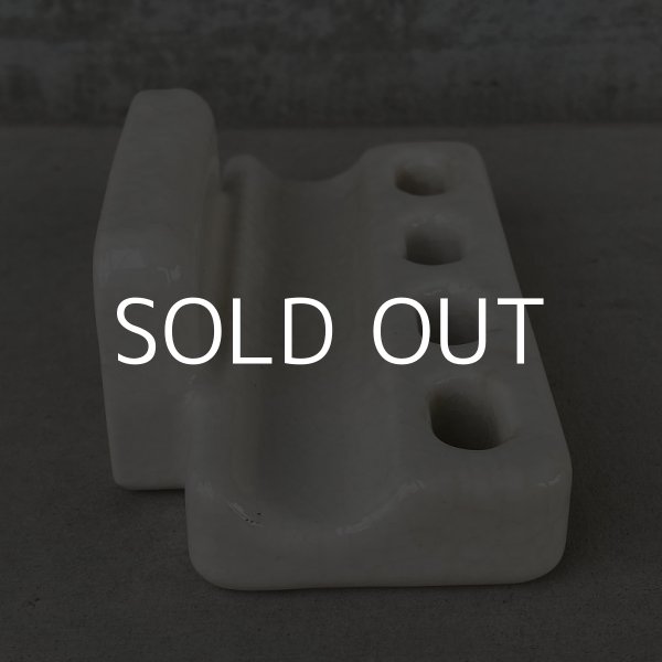 画像4: VINTAGE ANTIQUE TOOTHBRUSH HOLDER ヴィンテージ アンティーク トゥースブラシホルダー 歯ブラシホルダー アメリカ / インテリア 洗面台 雑貨 陶器 USA (4)