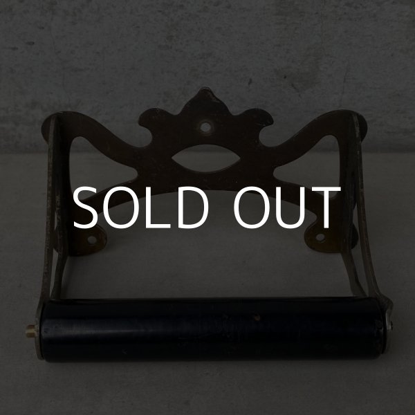 画像2: VINTAGE ANTIQUE TOILET PAPER HOLDER ヴィンテージ アンティーク トイレットペーパーホルダー アメリカ / インテリア オブジェ ディスプレイ 雑貨 店舗什器 USA (2)