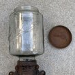 画像6: VINTAGE ANTIQUE ARCADE CRYSTAL COFFEE MILL ヴィンテージ アンティーク コーヒーミル / アメリカ オブジェ インテリア カフェ 珈琲 店舗什器 USA (2) (6)