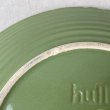 画像4: VINTAGE ANTIQUE HULL ヴィンテージ アンティーク ハル ポタリー アボカド グリーン プレート 皿 陶器 / アメリカ  トレー 食器 丸皿 大 緑色 USA (6) (4)