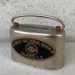 画像1: VINTAGE ANTIQUE FIRST NATIONAL BANK COIN BANK ヴィンテージ アンティーク コインバンク 貯金箱 アメリカ / コレクタブル オブジェ インテリア ノベルティー 銀行 USA (2) (1)