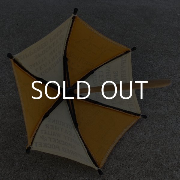 画像7: RUST LEATHER ORIGINAL UMBRELLA ラストレザー オリジナル ミニチュアアンブレラ 傘 コレクタブル アドバタイジングアンブレラ オブジェ 置物 牛 (7)