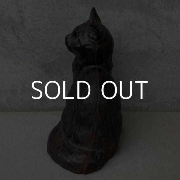 画像4: VINTAGE ANTIQUE HUBLEY DOORSTOPPER CAT OBJECT ヴィンテージ アンティーク ドアストッパー ねこ アメリカ / コレクタブル オブジェ キャストアイアイン 猫 置物 店舗什器 USA (4)