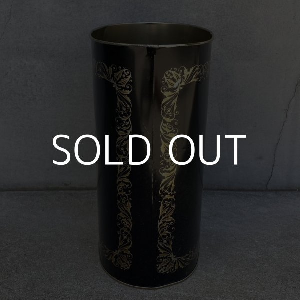 画像4: VINTAGE ANTIQUE CHEINCO SINGER SEWING MACHINE GARBAGE CAN ヴィンテージ アンティーク シンガー 缶 ゴミ箱 / アメリカ コレクタブル 収納 USA (4)