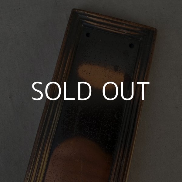 画像4: VINTAGE ANTIQUE DOOR PUSH PLATE FINGER PLATE JAPANNED ヴィンテージ アンティーク ドア 押し板 プッシュプレート フィンガープレート ジャパンド ジャパンカラー アメリカ / ドアパーツ 店舗什器 USA (4)