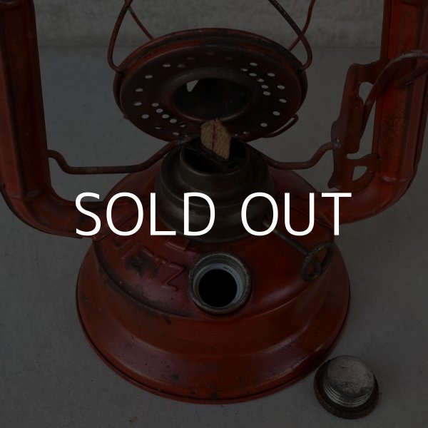 画像8: VINTAGE ANTIQUE DIETZ LANTERN ヴィンテージ アンティーク デイツ ランタン オイルランプ アメリカ / ハリケーンランタン 赤色 キャンプ アウトドア  (8)