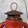 画像6: VINTAGE ANTIQUE DIETZ LANTERN ヴィンテージ アンティーク デイツ ランタン オイルランプ アメリカ / ハリケーンランタン 赤色 キャンプ アウトドア  (6)