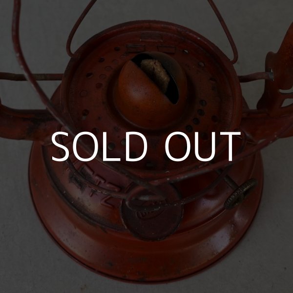 画像7: VINTAGE ANTIQUE DIETZ LANTERN ヴィンテージ アンティーク デイツ ランタン オイルランプ アメリカ / ハリケーンランタン 赤色 キャンプ アウトドア  (7)