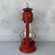 画像3: VINTAGE ANTIQUE DIETZ LANTERN ヴィンテージ アンティーク デイツ ランタン オイルランプ アメリカ / ハリケーンランタン 赤色 キャンプ アウトドア  (3)