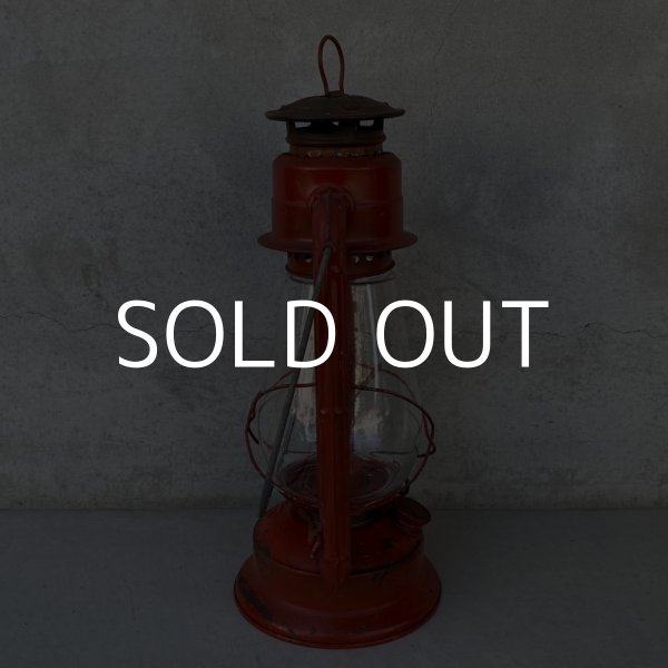 画像3: VINTAGE ANTIQUE DIETZ LANTERN ヴィンテージ アンティーク デイツ ランタン オイルランプ アメリカ / ハリケーンランタン 赤色 キャンプ アウトドア  (3)