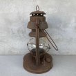 画像4: VINTAGE ANTIQUE HERCULES LANTERN ヴィンテージ アンティーク ランタン オイルランプ アメリカ / ハリケーンランタン キャンプ アウトドア USA (3) (4)