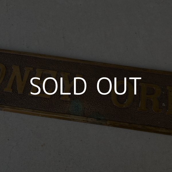 画像5: VINTAGE ANTIQUE MONEY ORDERS PLATE SIGN ヴィンテージ アンティーク プレート 看板  アメリカ / インダストリアル  インテリア レジ 店舗什器 壁掛け USA (5)