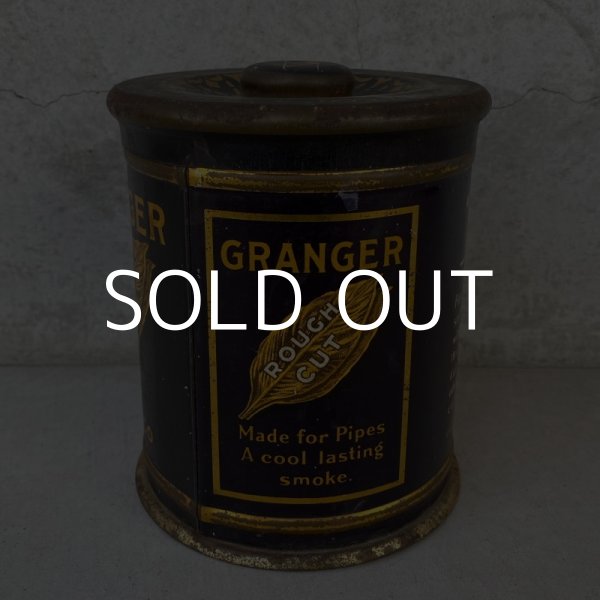 画像4: VINTAGE ANTIQUE LIGGETT&MYERS TOBACCO CO. GRANGER TIN CAN ヴィンテージ アンティーク 煙草 ティン 缶 アメリカ / アドバタイジング たばこ入れ 小物入れ 収納 雑貨 USA  (4)