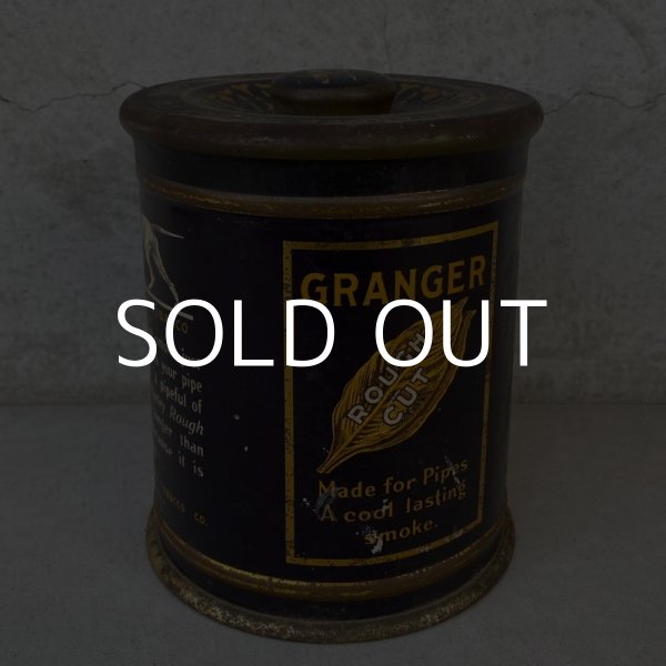画像3: VINTAGE ANTIQUE LIGGETT&MYERS TOBACCO CO. GRANGER TIN CAN ヴィンテージ アンティーク 煙草 ティン 缶 アメリカ / アドバタイジング たばこ入れ 小物入れ 収納 雑貨 USA  (3)
