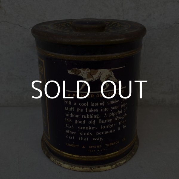 画像2: VINTAGE ANTIQUE LIGGETT&MYERS TOBACCO CO. GRANGER TIN CAN ヴィンテージ アンティーク 煙草 ティン 缶 アメリカ / アドバタイジング たばこ入れ 小物入れ 収納 雑貨 USA  (2)