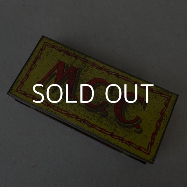 画像7: VINTAGE ANTIQUE M.C.C. TOBACCO TIN CAN ヴィンテージ アンティーク 煙草 ティン 缶 アメリカ / アドバタイジング たばこ入れ 小物入れ 収納 雑貨 USA  (7)