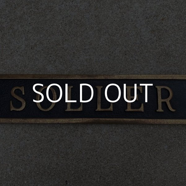 画像4: VINTAGE ANTIQUE SOLLER PLATE SIGN ヴィンテージ アンティーク プレート 看板  アメリカ / インダストリアル  インテリア 店舗什器 壁掛け USA (4)