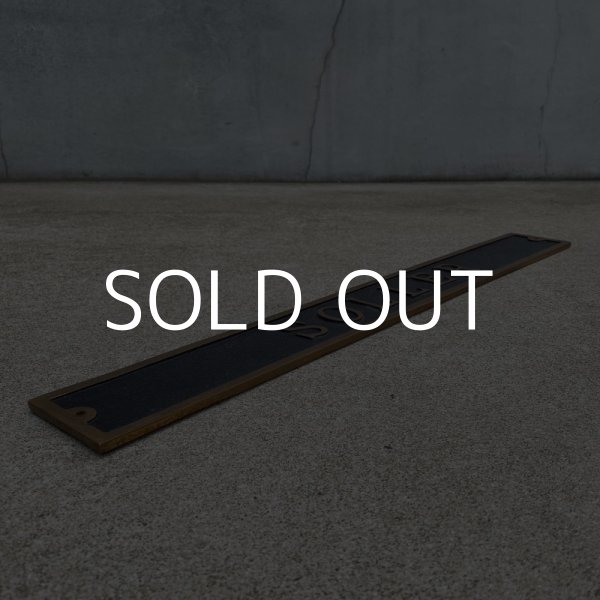 画像3: VINTAGE ANTIQUE SOLLER PLATE SIGN ヴィンテージ アンティーク プレート 看板  アメリカ / インダストリアル  インテリア 店舗什器 壁掛け USA (3)