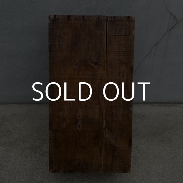 画像7: VINTAGE ANTIQUE HERCULES WOOD CRATE WOOD BOX ヴィンテージ アンティーク ウッドボックス 木箱 アメリカ / インダストリアル 収納 店舗什器 USA (1) (7)