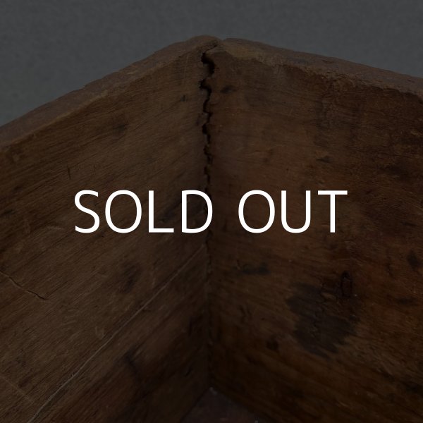 画像7: VINTAGE ANTIQUE R.E.LEE WOOD CRATE WOOD BOX ヴィンテージ アンティーク ウッドボックス 木箱 アメリカ / インダストリアル 収納 店舗什器 USA (2) (7)