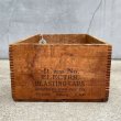 画像5: VINTAGE ANTIQUE HERCULES WOOD CRATE WOOD BOX ヴィンテージ アンティーク ウッドボックス 木箱 アメリカ / インダストリアル 収納 店舗什器 USA (2) (5)