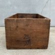 画像4: VINTAGE ANTIQUE HERCULES WOOD CRATE WOOD BOX ヴィンテージ アンティーク ウッドボックス 木箱 アメリカ / インダストリアル 収納 店舗什器 USA (1) (4)