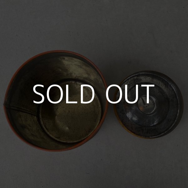 画像7: VINTAGE ANTIQUE SIR WALTER RALEIGH TOBACCO TIN CAN ヴィンテージ アンティーク 煙草 ティン 缶 アメリカ / アドバタイジング たばこ入れ 小物入れ 収納 雑貨 黄色 USA  (7)