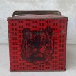 画像4: VINTAGE ANTIQUE TIGER P.LORILLARD CO. TOBACCO TIN CAN ヴィンテージ アンティーク タイガー 煙草 ティン 缶 アメリカ / アドバタイジング たばこ入れ 小物入れ 収納 雑貨 USA  (4)