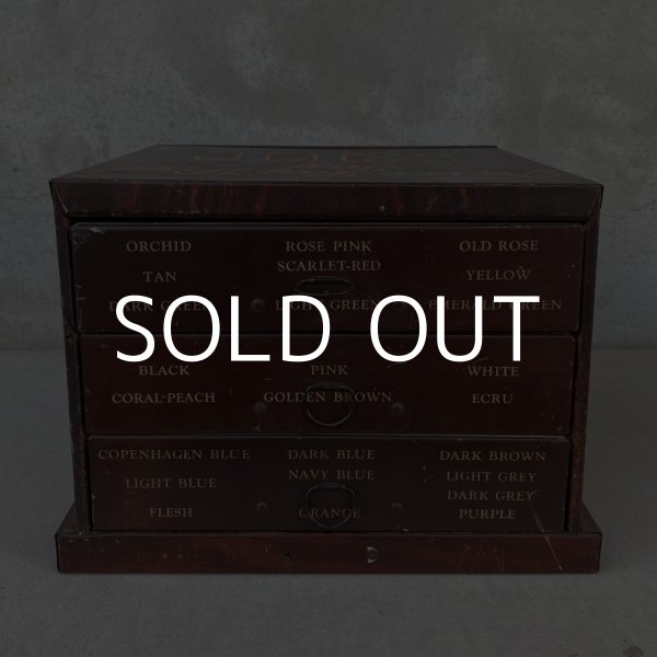 画像2: VINTAGE ANTIQUE RIT STEEL CABINET ヴィンテージ アンティーク キャビネット アメリカ / インダストリアル 棚 収納 小物入れ USA (2)