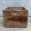 画像4: VINTAGE ANTIQUE PEVELY WOOD CRATE WOOD BOX ヴィンテージ アンティーク ウッドボックス 木箱 アメリカ / インダストリアル 運搬用 収納 店舗什器 USA (1) (4)