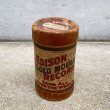 画像1: VINTAGE ANTIQUE EDISON RECORD ヴィンテージ アンティーク 蝋管 レコード エジソン アメリカ / インテリア ディスプレイ 蝋管蓄音機 円筒 USA (3) (1)