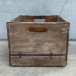 画像5: VINTAGE ANTIQUE PEVELY WOOD CRATE WOOD BOX ヴィンテージ アンティーク ウッドボックス 木箱 アメリカ / インダストリアル 運搬用 収納 店舗什器 USA (1) (5)