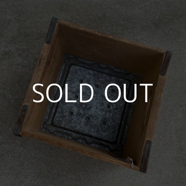 画像6: VINTAGE ANTIQUE PEVELY WOOD CRATE WOOD BOX ヴィンテージ アンティーク ウッドボックス 木箱 アメリカ / インダストリアル 運搬用 収納 店舗什器 USA (1) (6)