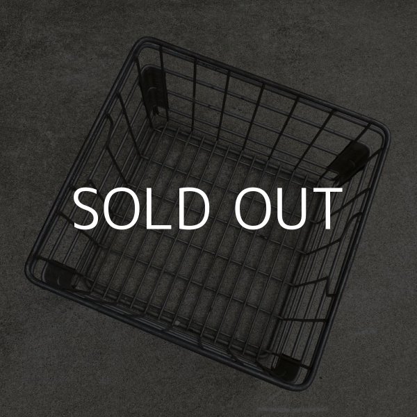 画像5: VINTAGE ANTIQUE  WIRE BASKET ヴィンテージ ワイヤーバスケット メタルボックス  / アメリカ インダストリアル ガレージ アイアン かご 収納 什器 USA (5)