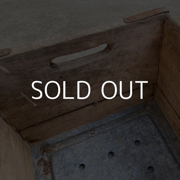 画像8: VINTAGE ANTIQUE PEVELY WOOD CRATE WOOD BOX ヴィンテージ アンティーク ウッドボックス 木箱 アメリカ / インダストリアル 運搬用 収納 店舗什器 USA (1) (8)