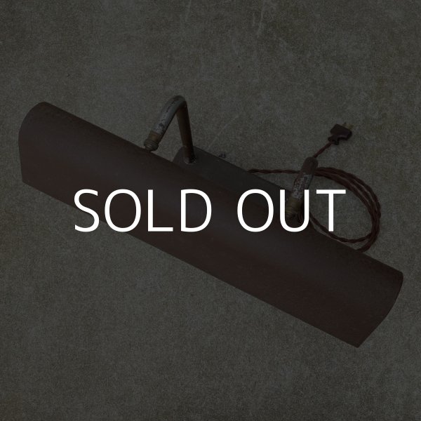 画像5: VINTAGE ANTIQUE DESKLAMP STANDLAMP ヴィンテージ アンティーク デスクライト スタンドライト 卓上ライト アメリカ / インダストリアル 照明 蛍光灯 工業用 USA  (5)