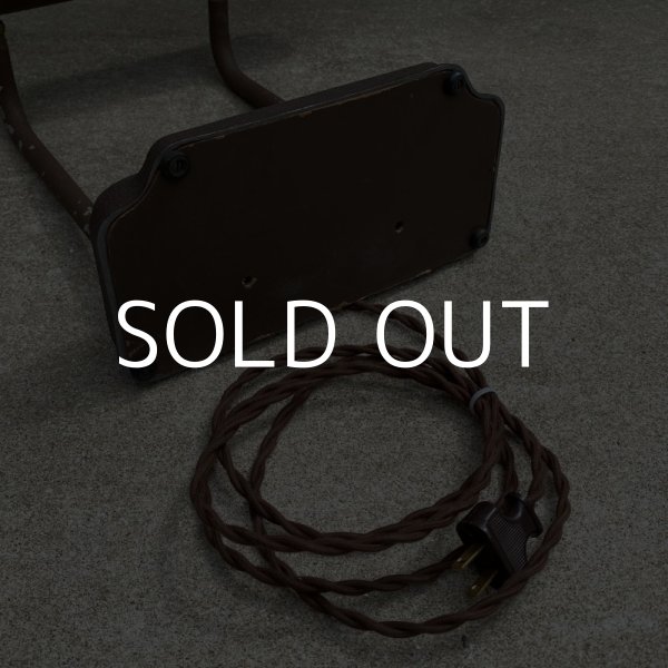 画像6: VINTAGE ANTIQUE DESKLAMP STANDLAMP ヴィンテージ アンティーク デスクライト スタンドライト 卓上ライト アメリカ / インダストリアル 照明 蛍光灯 工業用 USA  (6)