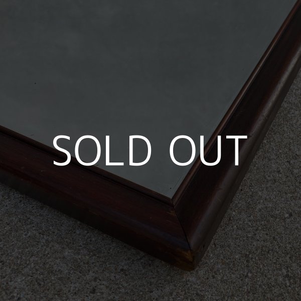 画像7: VINTAGE ANTIQUE MIRROR ヴィンテージ アンティーク ミラー 鏡 アメリカ / インテリア ディスプレイ 木製 店舗什器 USA (7)