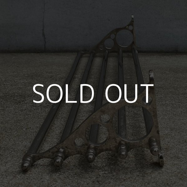 画像4: VINTAGE ANTIQUE WALL RACK WALL SHELF ヴィンテージ アンティーク ウォールラック ウォールシェルフ アメリカ / 棚 壁掛け ディスプレイ 店舗什器 USA (4)