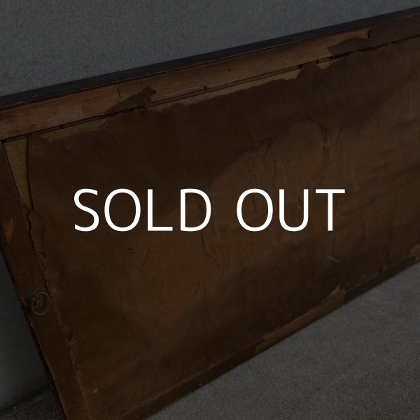 画像9: VINTAGE ANTIQUE MIRROR ヴィンテージ アンティーク ミラー 鏡 アメリカ / インテリア ディスプレイ 木製 店舗什器 USA (9)