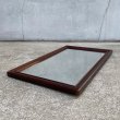 画像4: VINTAGE ANTIQUE MIRROR ヴィンテージ アンティーク ミラー 鏡 アメリカ / インテリア ディスプレイ 木製 店舗什器 USA (4)