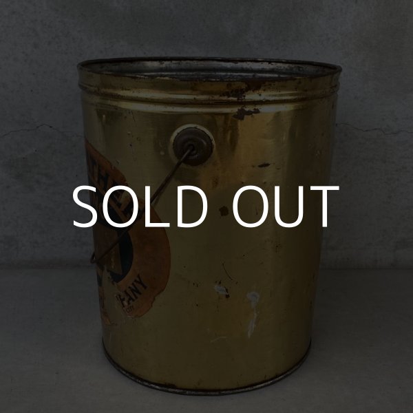 画像4: VINTAGE ANTIQUE THE ATLANTIC LARD CO. ヴィンテージ アンティーク ラード TIN缶 / アメリカ インダストリアル アドバタイジング コレクタブル 小物入れ USA (4)