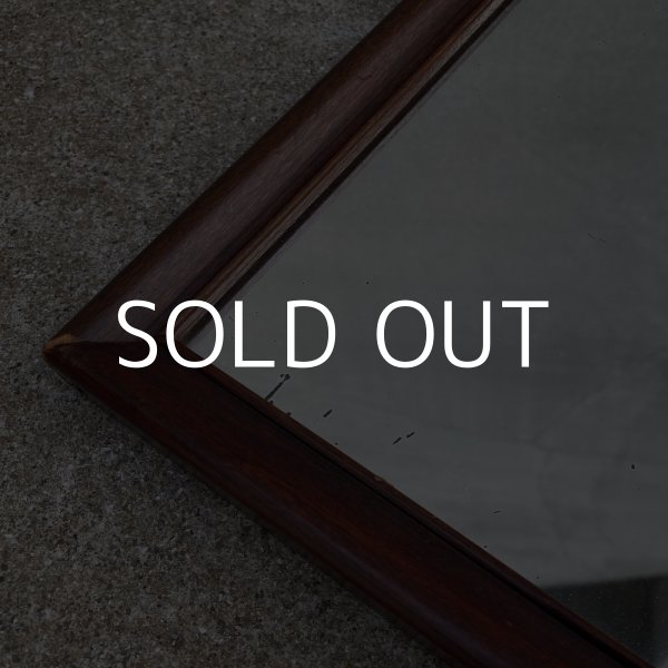 画像6: VINTAGE ANTIQUE MIRROR ヴィンテージ アンティーク ミラー 鏡 アメリカ / インテリア ディスプレイ 木製 店舗什器 USA (6)