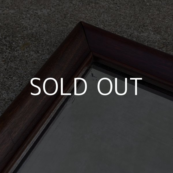 画像8: VINTAGE ANTIQUE MIRROR ヴィンテージ アンティーク ミラー 鏡 アメリカ / インテリア ディスプレイ 木製 店舗什器 USA (8)