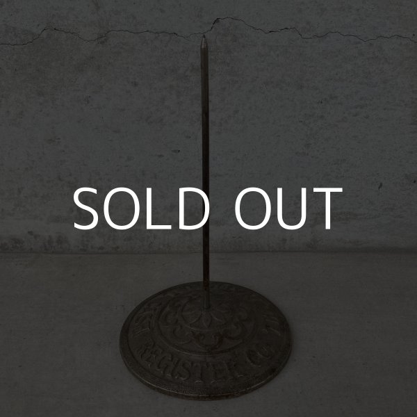 画像2: VINTAGE ANTIQUE RECEIPT HOLDER THE NATIONAL CASH REGISTER CO. ヴィンテージ アンティーク レシートホルダー 伝票差し アメリカ / インテリア 店舗備品 USA (2)