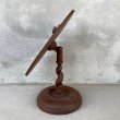画像5: VINTAGE ANTIQUE SHOE STAND ヴィンテージ アンティーク シューズスタンド アメリカ / 靴立て ディスプレイ ラック ツール 靴 木製 店舗備品 USA (5)