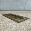 画像4: VINTAGE ANTIQUE RENOVATORS SUPPLY GUTTER ヴィンテージ アンティーク 側溝 蓋 アメリカ / インダストリアル インテリア プレート 真鍮 店舗什器 USA (1) (4)